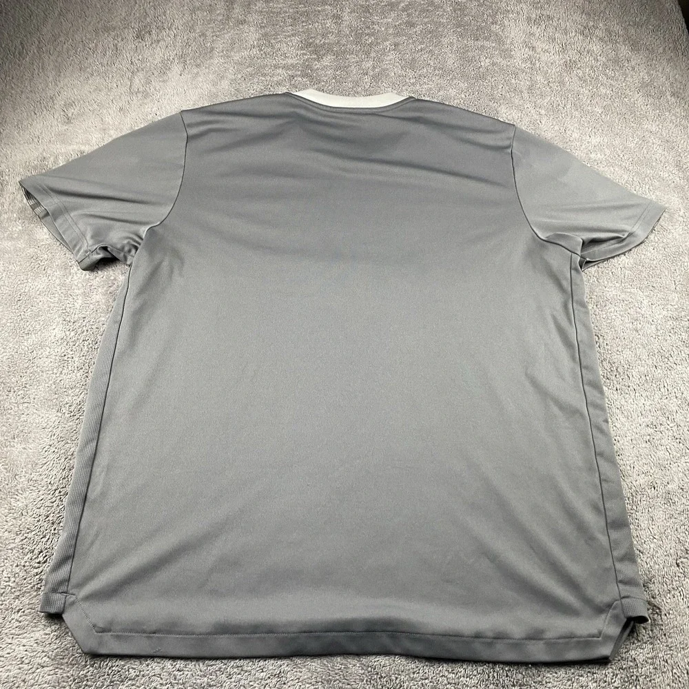 Adidas‎ Primegreen Training Jersey Mens XL Gray Short Sleeve Placer United